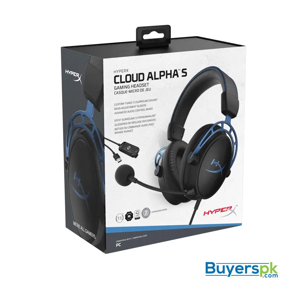 Kingston Hyperx Headset Cloud Alpha s Hx-hscas-bl/ww - Price in Pakistan Kingston Hyperx Headset Cloud Alpha s Hx-hscas-bl/ww - Price in Pakistan